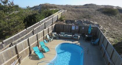 8313 Old Oregon Inlet Rd, OceanFRONT Piscina privada / futbolín / área para mascotas