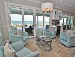 TV, ping pong, books, stereo