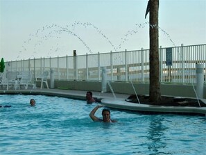 Indoor pool, outdoor pool