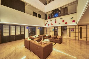 Zona de estar del vestíbulo