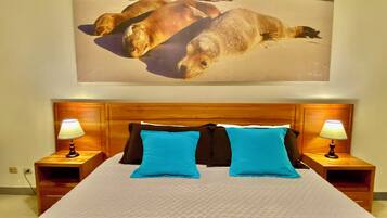 2 slaapkamers, een bureau, gratis wifi, beddengoed