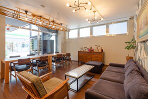 Zona de estar del vestíbulo