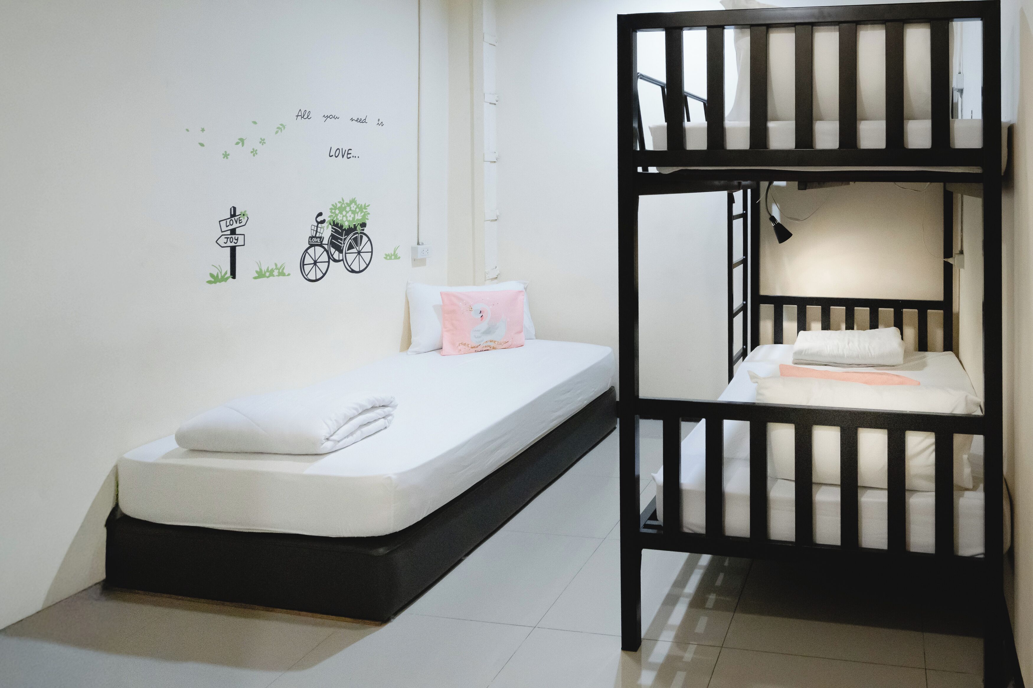 Wifi gratis y ropa de cama 