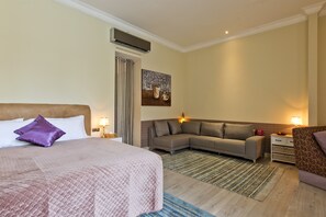 Villa de lujo, 4 habitaciones, para no fumadores, vista a la alberca | 4 habitaciones y sábanas de algodón egipcio 