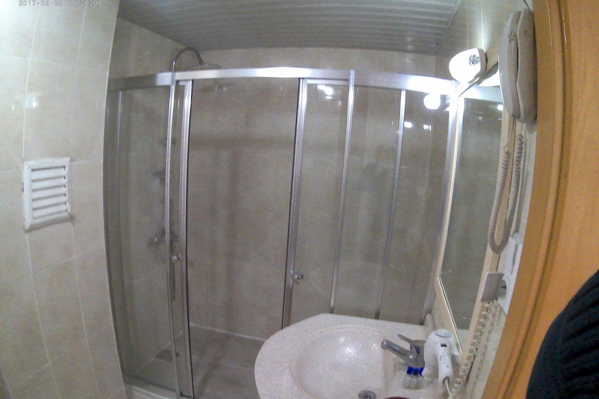 Douche de la salle de bain