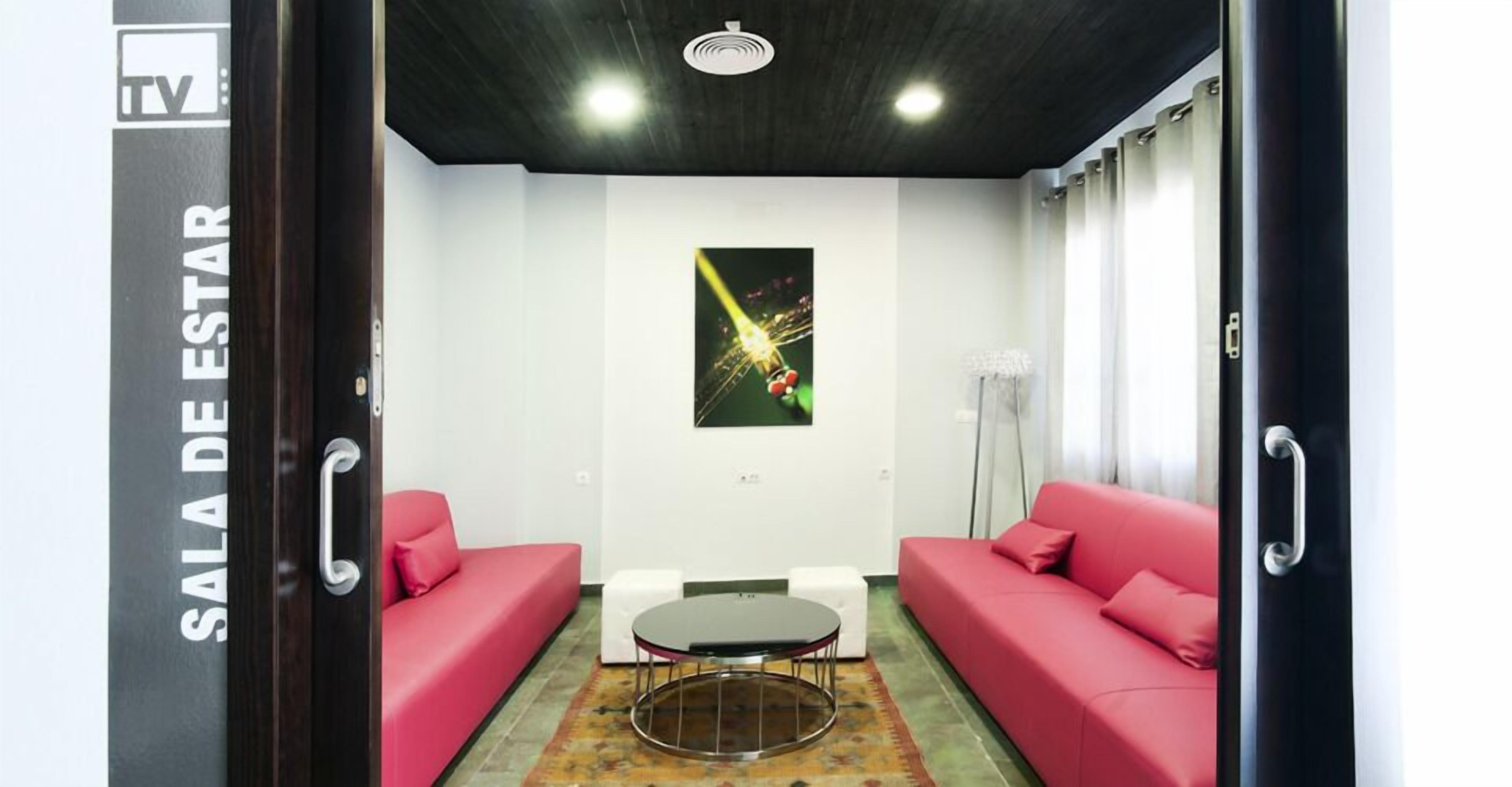 Zona de estar del vestíbulo