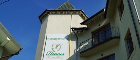 Fachada del alojamiento