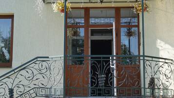 Entrada de la propiedad