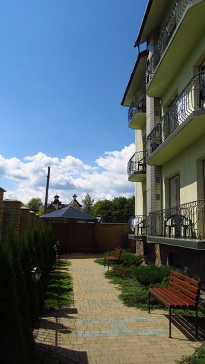 Fachada del alojamiento