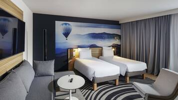 Premium bedding, minibar, in-room safe, blackout drapes