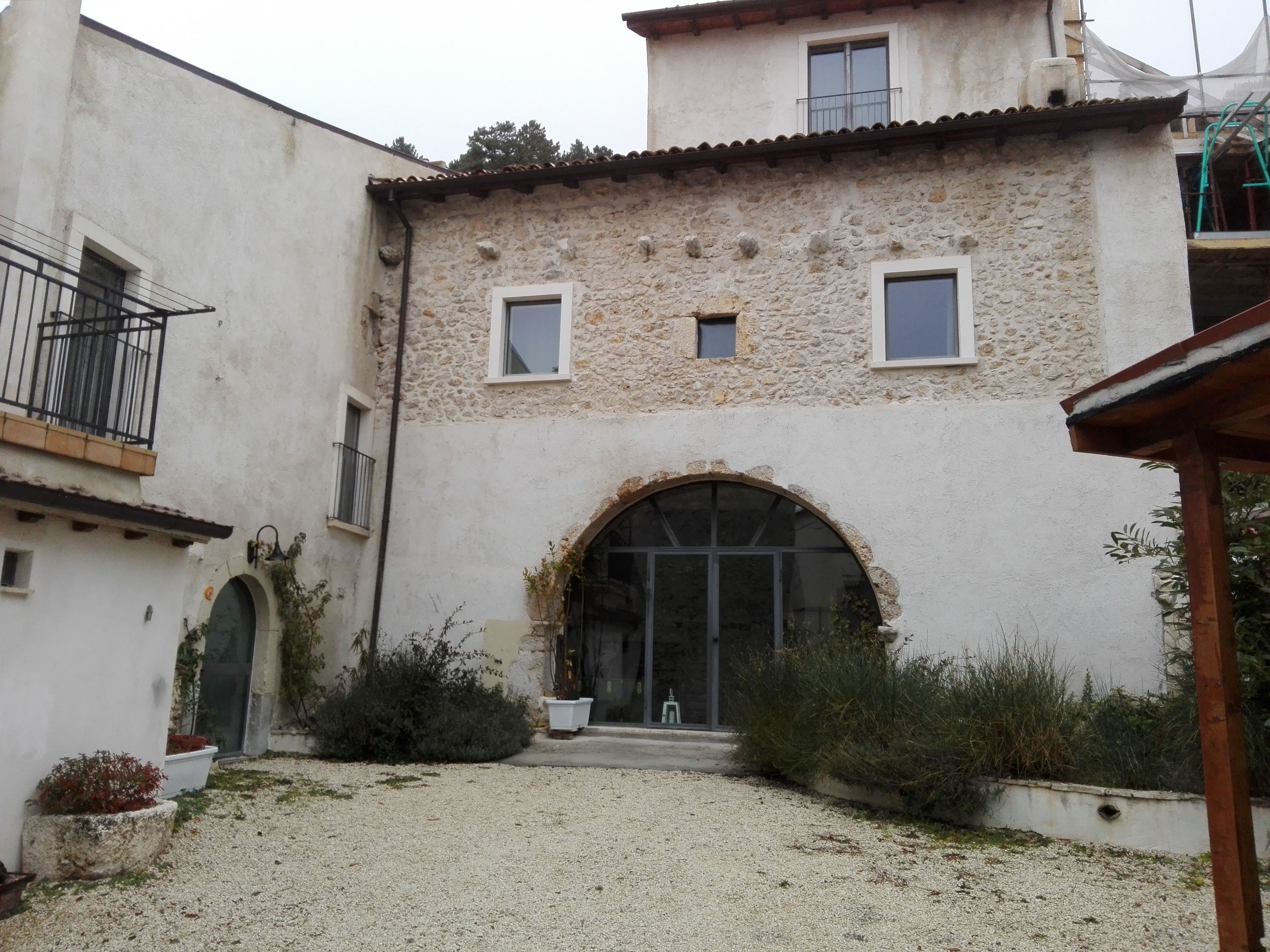 Fassade der Unterkunft