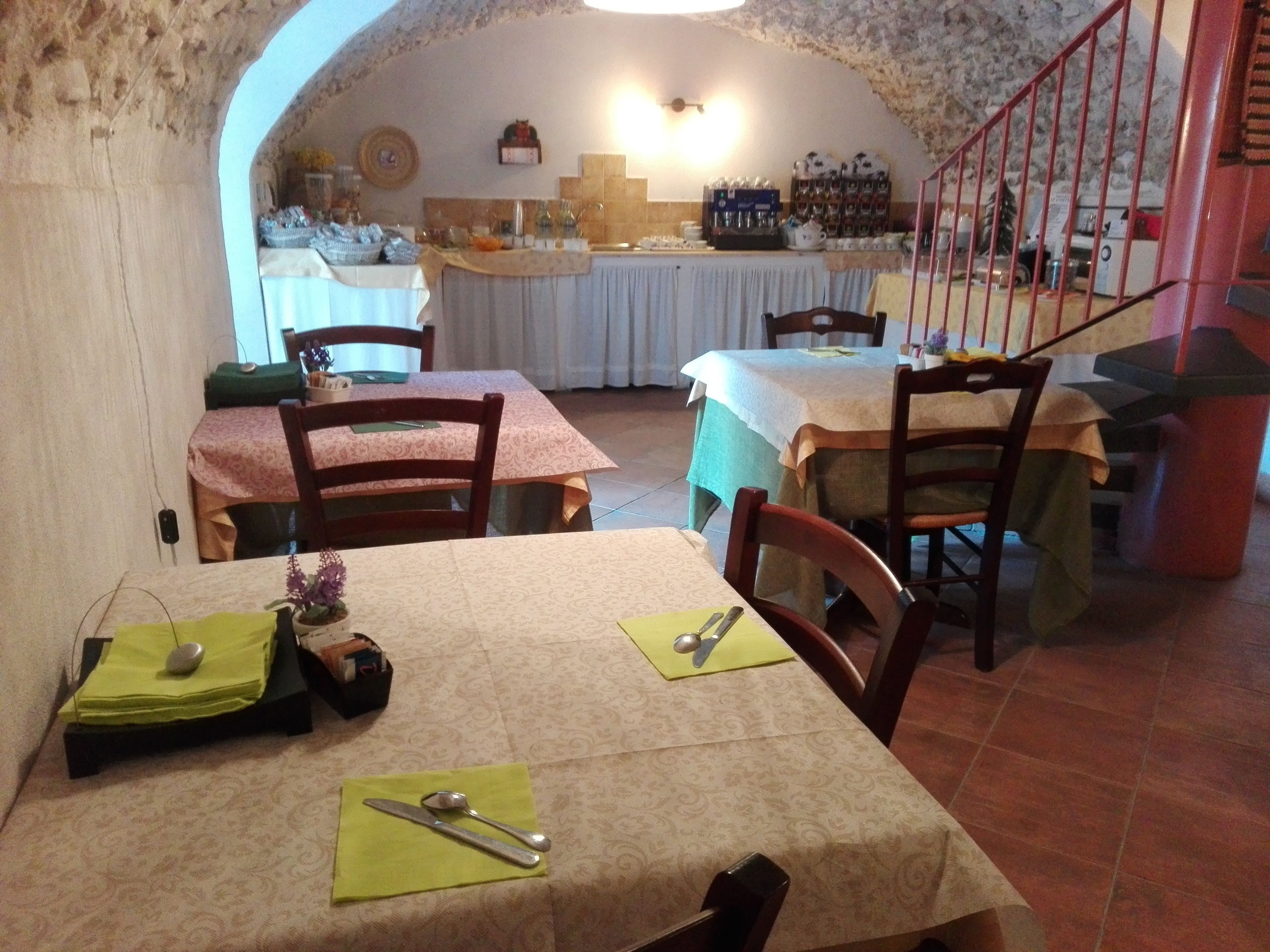 Petit déjeuner continental compris tous les jours