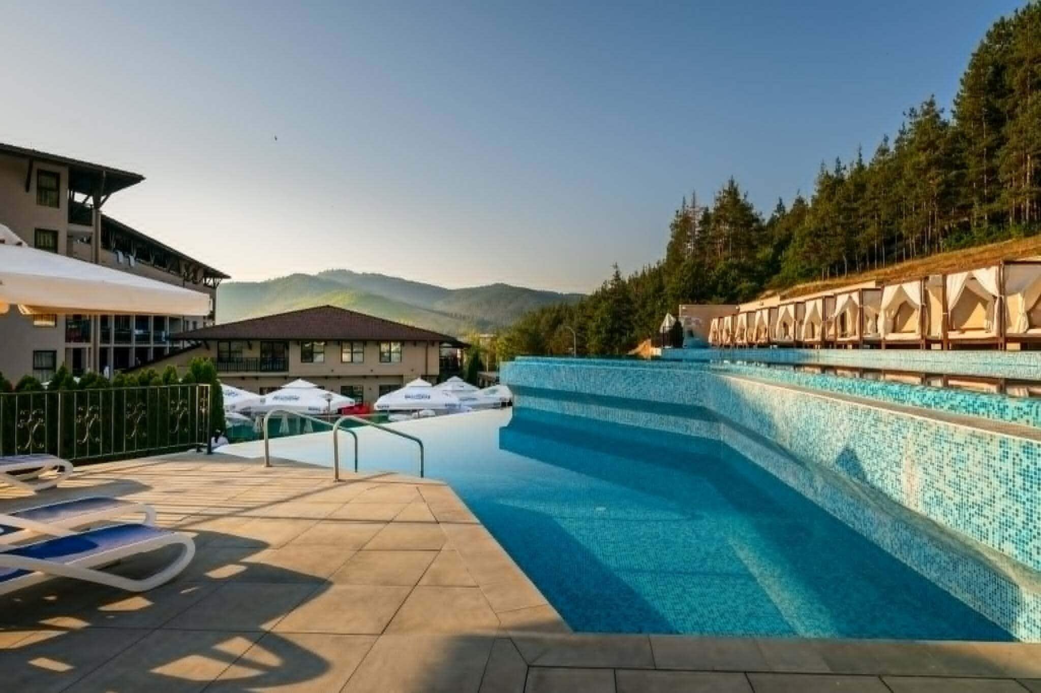Indoor pool, 2 outdoor pools, sun loungers
