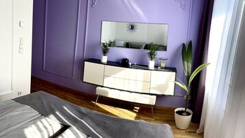 Deluxe Apartment, Private Bathroom (Blumenstraße 54) | 1 bilik tidur