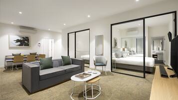 Minibar, in-room safe, desk, soundproofing