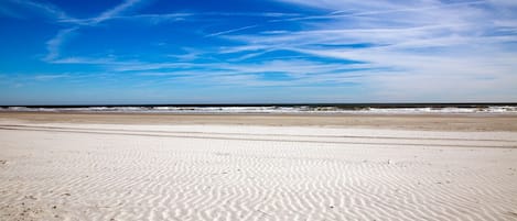 On the beach