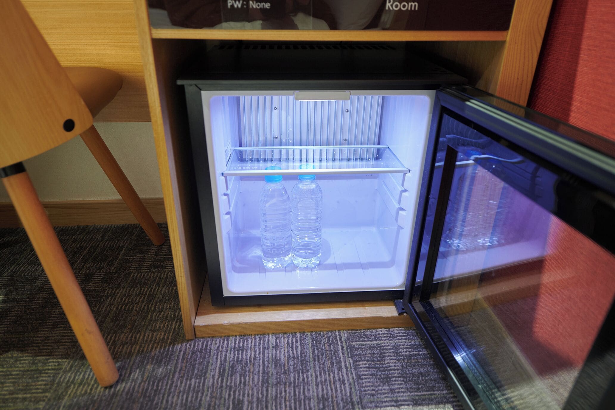 desk, blackout curtains, free wifi, bed sheets