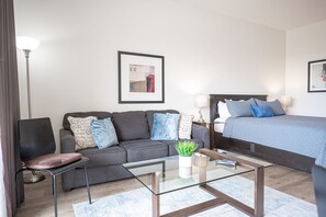 1 soverom, strykejern/-brett, wi-fi og sengetøy