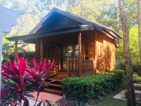 Ban Keing Dao | Caja de seguridad en la habitación, cortinas blackout y wifi gratis 