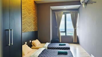 Family Apartment, 2 Bedrooms, Non Smoking | Individually decorated, individually furnished, desk, laptop workspace