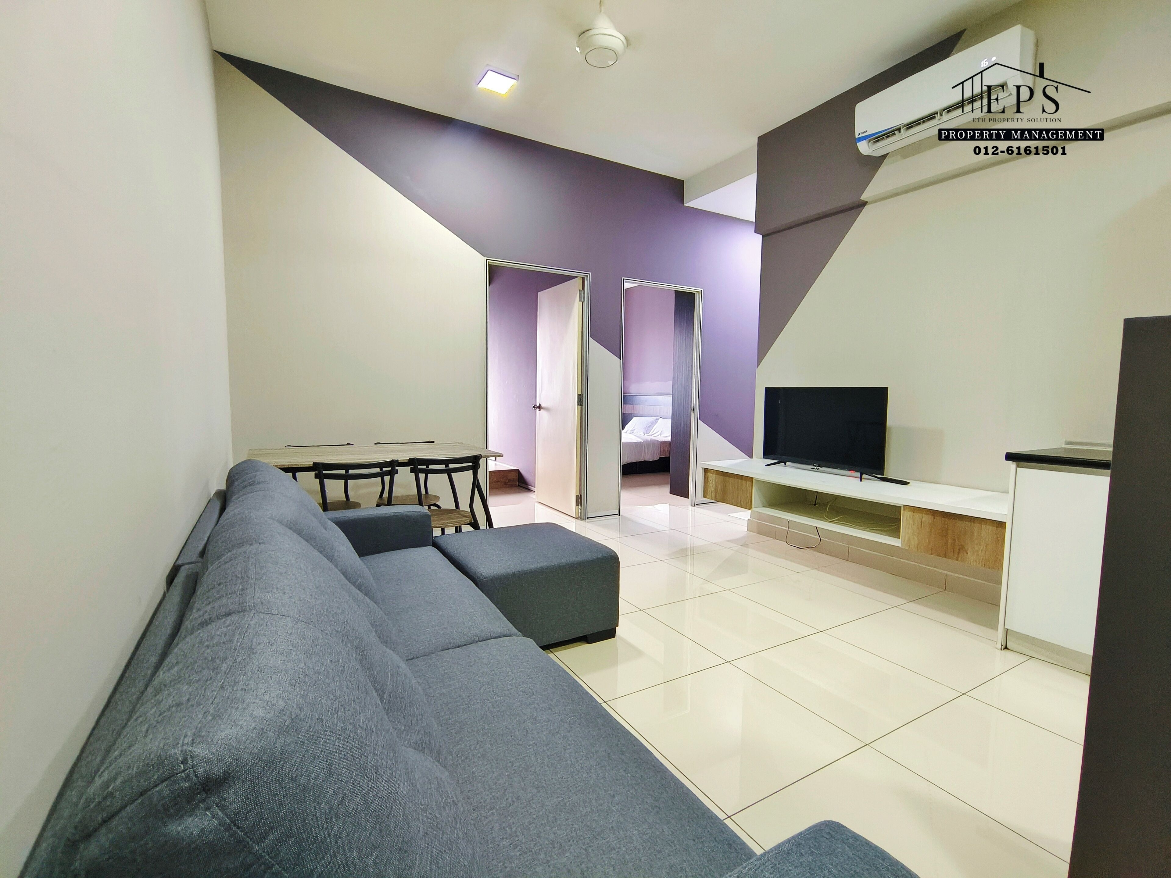 Appartamento familiare, 2 camere da letto, non fumatori | Area soggiorno | TV a schermo piatto 40 pollici con canali via cavo, TV