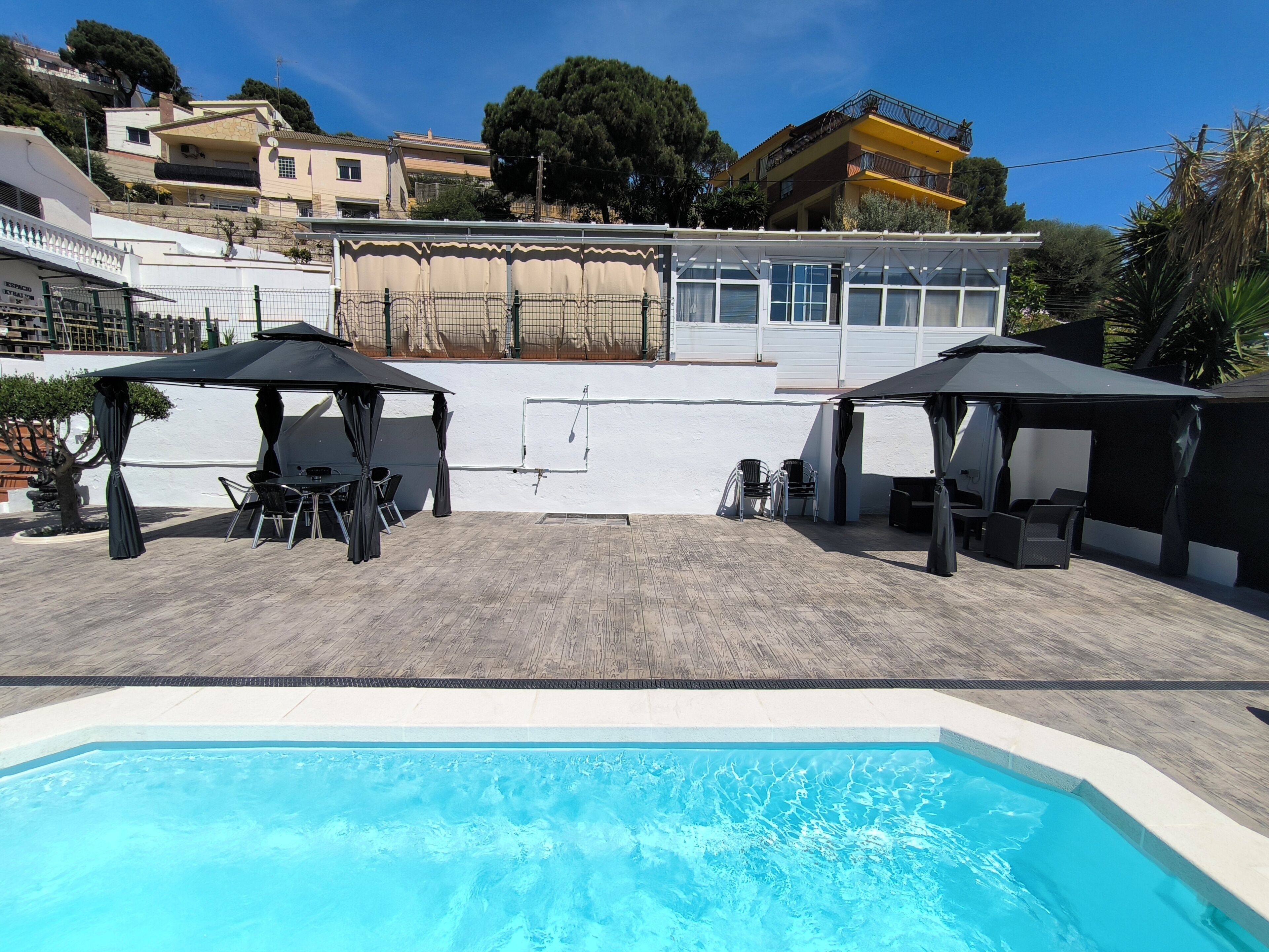 Alberca al aire libre 