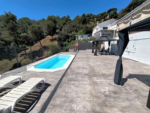 Alberca al aire libre 