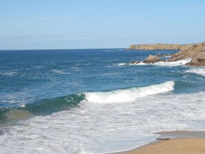 Beach nearby - Nice sea view, south facing, Wifi, Parking, 50 m from beach & Thalasso (Quiberon)