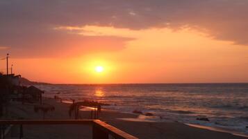 Vue depuis lâhĂ©bergement