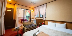 Double Room with Private Open-air Bath, Smoking - Hotel Euro City (Nikko)