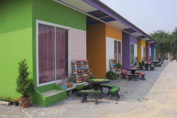 Enceinte de l’hébergement