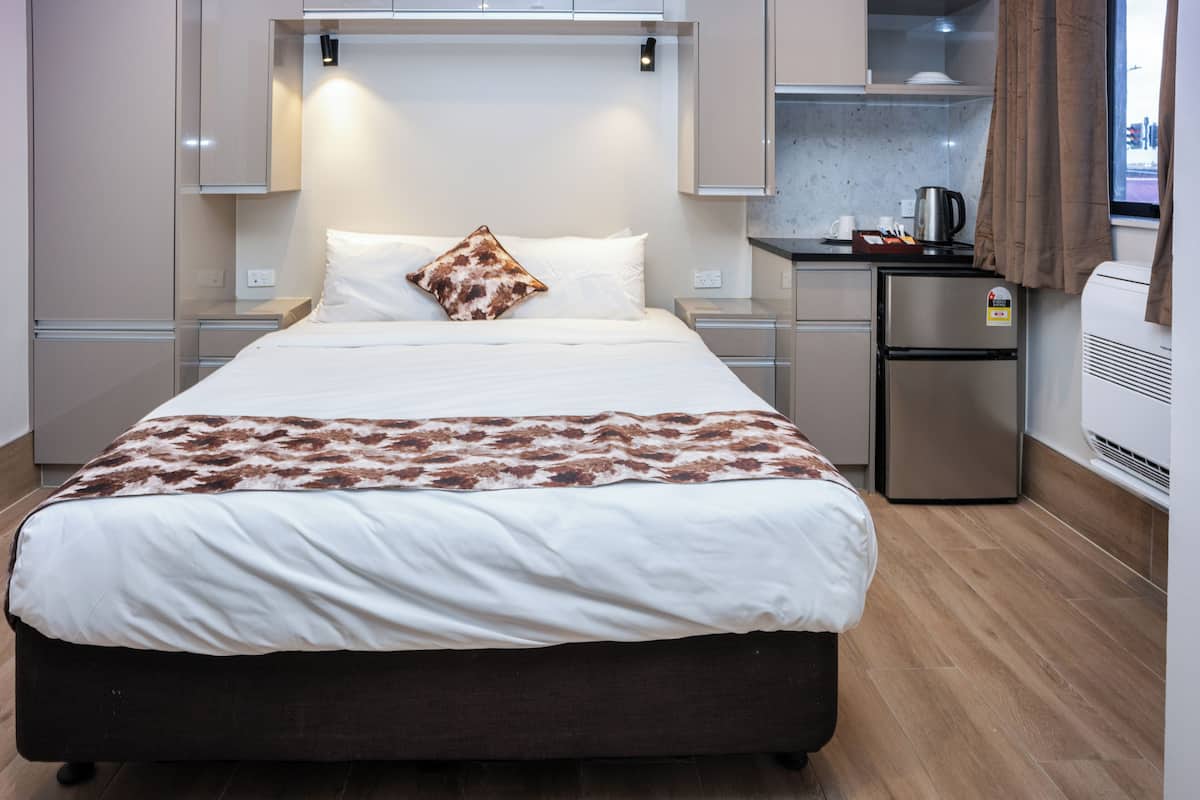 Premium bedding, individually decorated, individually furnished