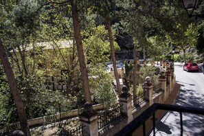 House, 3 Bedrooms (Mariola) | Balcony view - Restaurante Pensión Mariola (Agres)