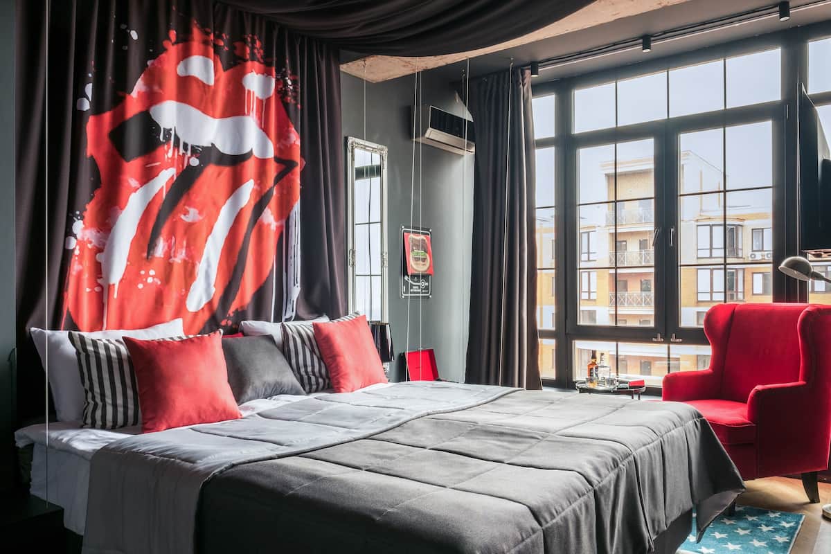Superior Room (Mick Jagger) | Premium bedding, in-room safe, free WiFi, bed sheets