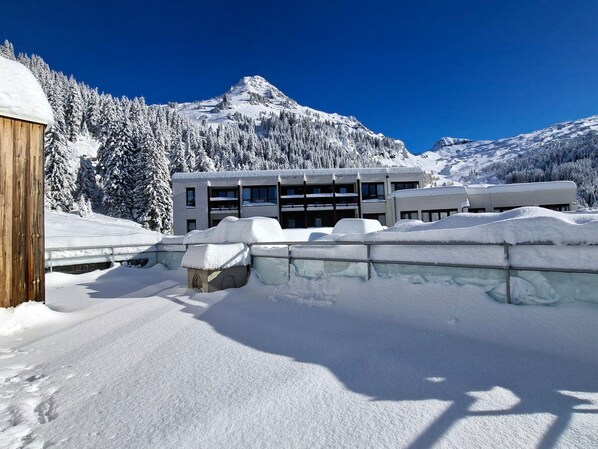 Exterior - Bright 4-room apartment in Flaine, 8 people, terrace, spa access (Flaine)