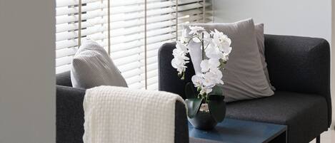 24-inch flat-screen TV with digital channels, TV