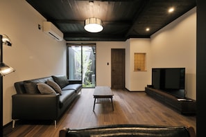 Apartment, 3 Bedrooms | Living area | Flat-screen TV - Takeya Gojo (Kyoto)