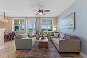 Smart TV, DVD player - Gone Coastal- Beach Front, Ocean Views, Next to Beach Walkover. (Galveston)