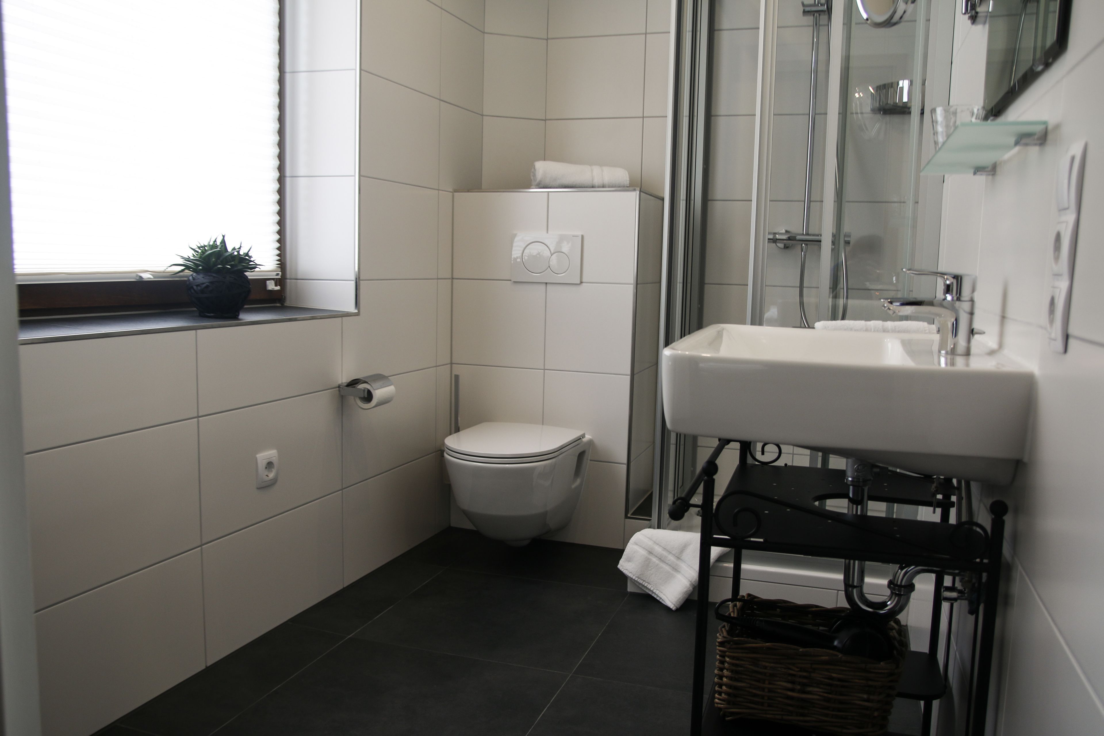 free toiletries, hair dryer, towels, soap