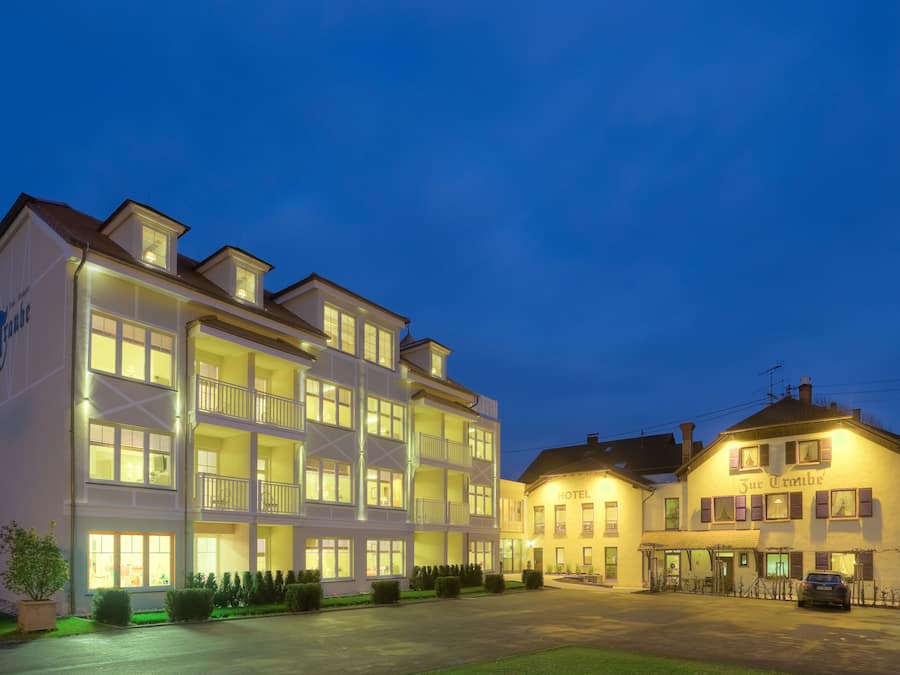 Front of property – evening/night