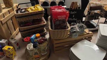 Daily buffet breakfast (EUR 5.00 per person)