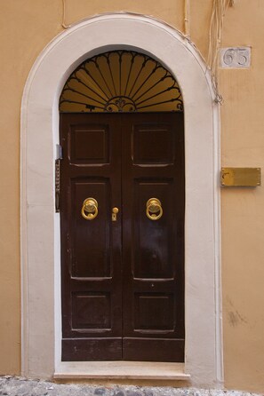 Entrada de la propiedad