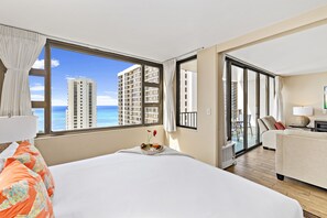 1 soverom, strykejern/-brett, wi-fi (inkludert) og sengetøy