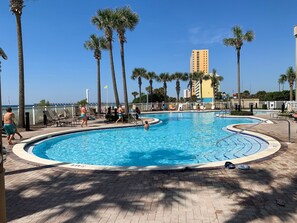 Una piscina climatizada