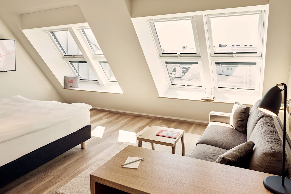 Suite 35 | 1 soveværelse, allergivenligt sengetøj, pengeskab på værelset