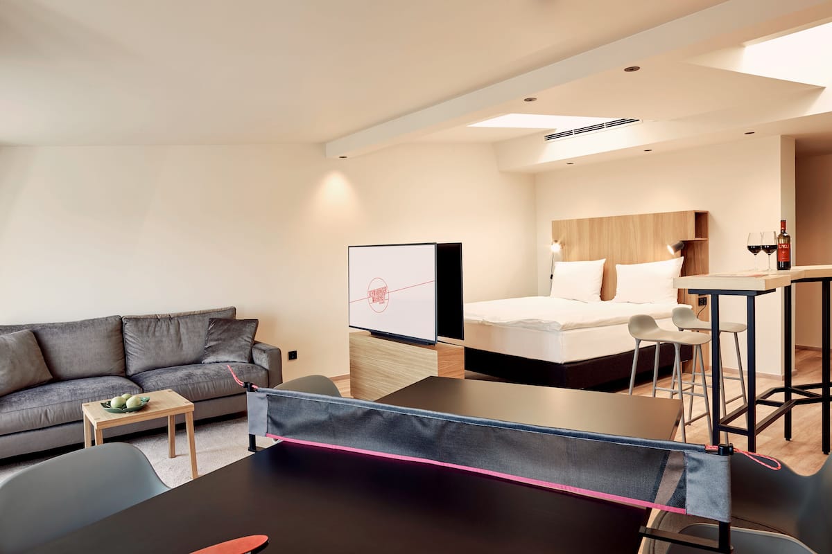 Suite 63 | 1 soveværelse, allergivenligt sengetøj, pengeskab på værelset