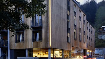Front of property – evening/night