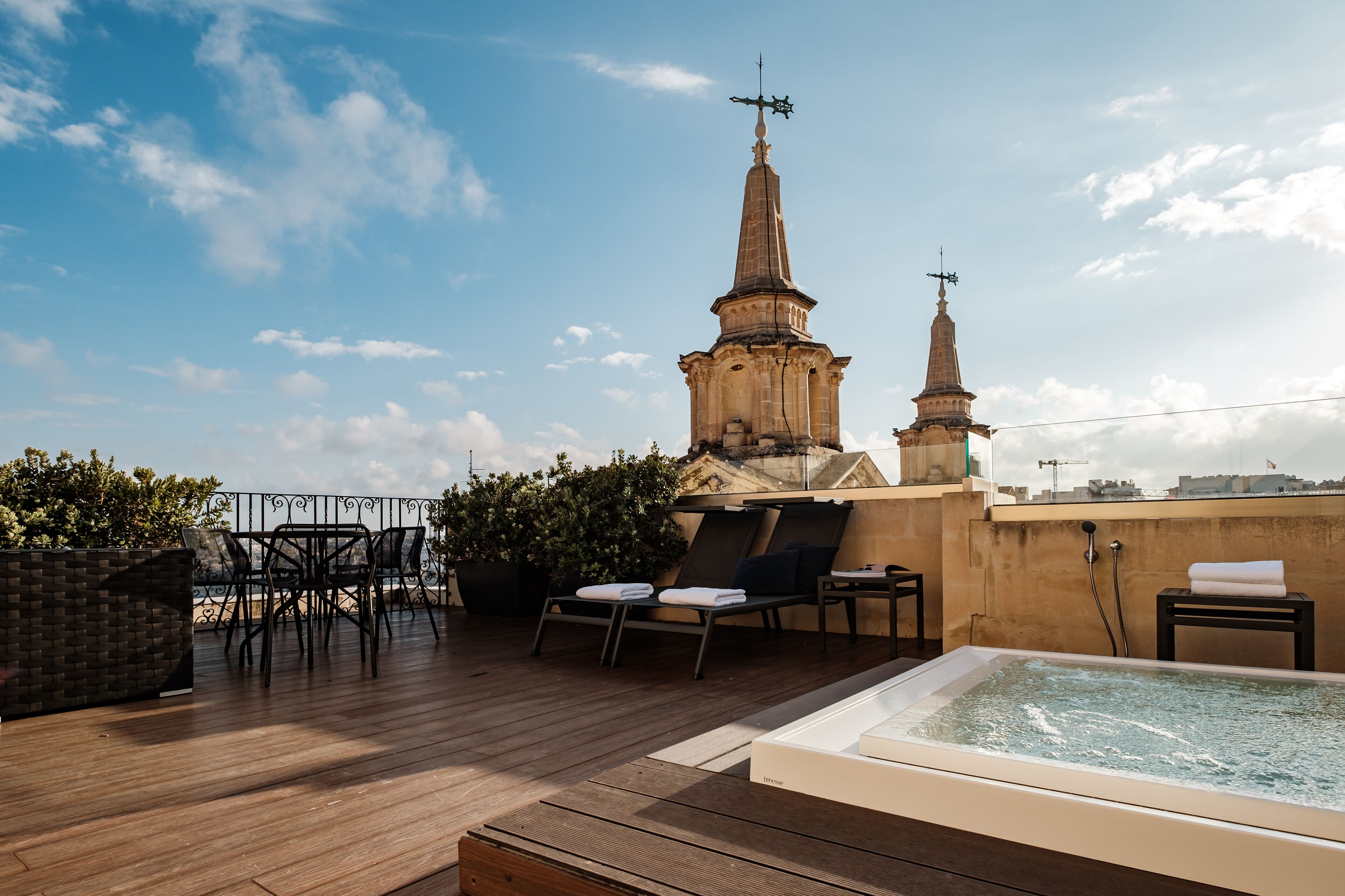 Terraza en la azotea