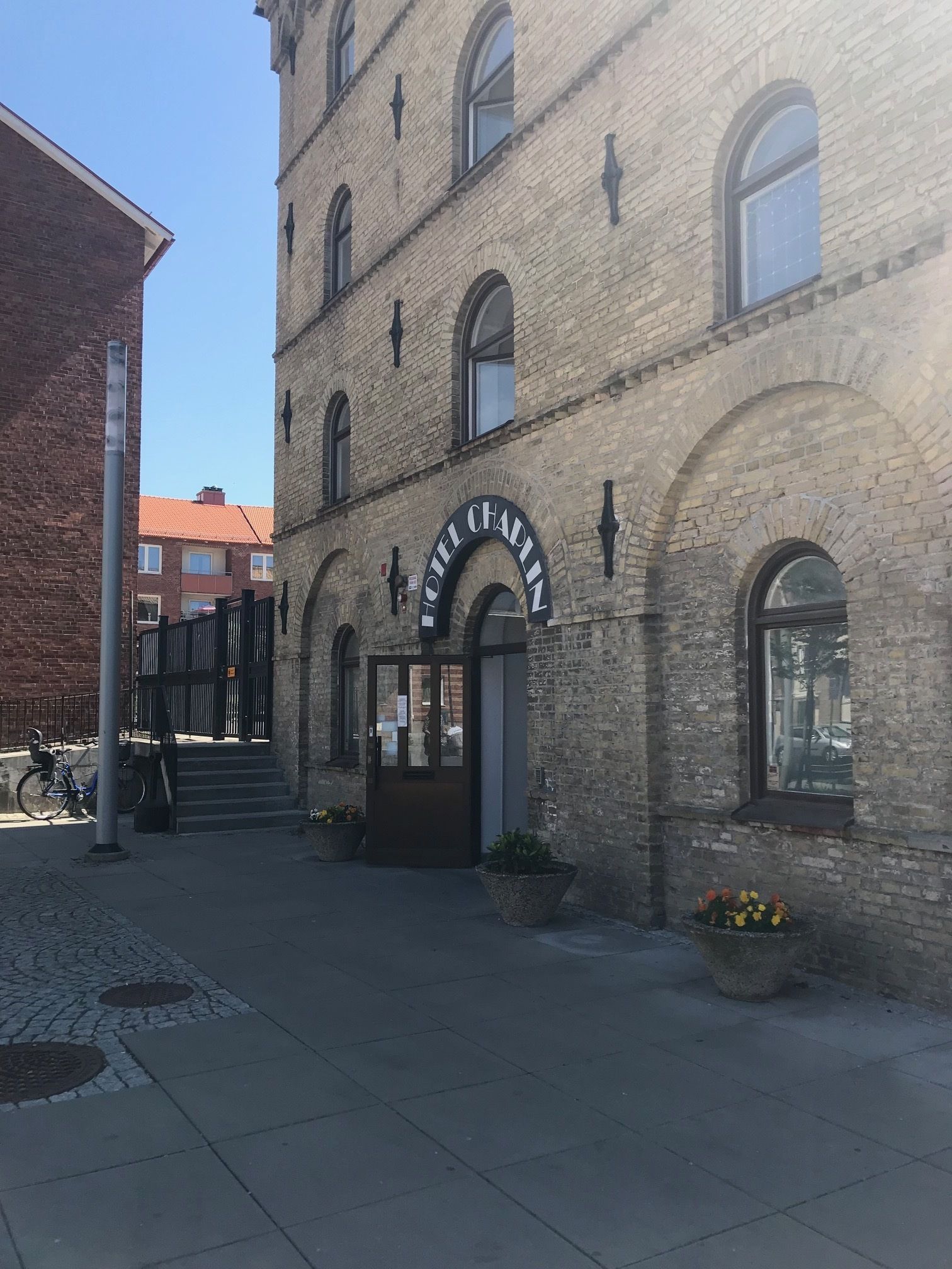 Fassade der Unterkunft