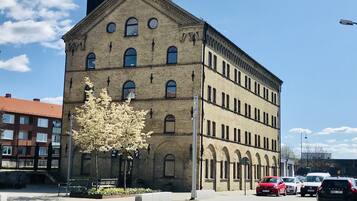 Voorkant van accommodatie